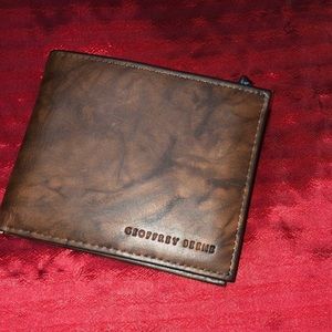 Coffee Brown/Black Geoffrey Beene Wallet